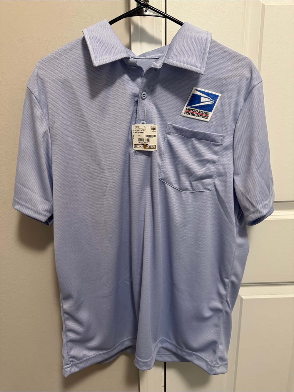USPS Postal Performance Polo Shirt Size Medium